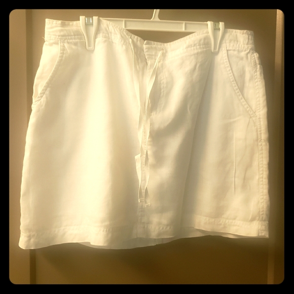 Max Studio's linen short skirt size m - Picture 1 of 5